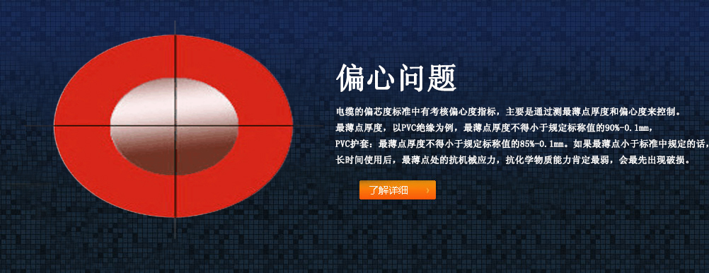 電纜偏芯問(wèn)題